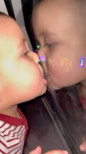 If you can’t tell Kov loved the Christmas lights! 🎄, #family  #christmaslights #lightshow #fyp #couplegoals