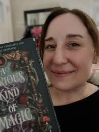 So thrilled to receive my copy of A Curious Kind of Magic by  @mararutherfordwrites along with gorgeous character art by @luminist.acryla  and stickers designed by the author herself! My bookish heart is