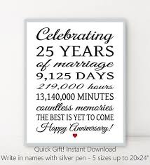 25 Year Anniversary Diy Personalized Sign Editable Etsy Anniversary Sign Happy 25th Anniversary Anniversary Diy