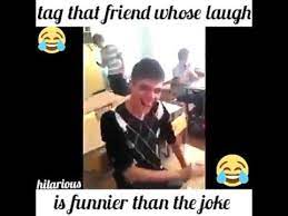 Ugh! the woman goes to the rear of the bus and sits down, fuming. When Your Friend Laugh Is Funnier Than The Joke Youtube