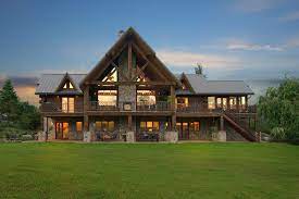 Canadian log homes was established in 1989 and carries the signature of the highest quality and excellence in craftsmanship in log cabin homes. Luxury Log Cabin In Sussex County Constructed From Hand Peeled Eastern White Pine