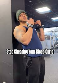 Leaning Against Wall Bicep Curl