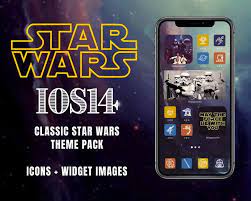 Sw Classic Jedi App Icons Ios 14 Covers Ios 14 Etsy In 2021 App Icon Classic Star Wars Widget Design