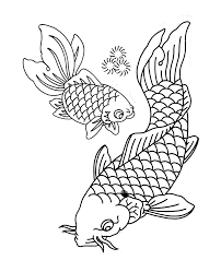 Traditional Japanese Koi Tattoo Flash Sketch Design Koi Tattoo Fish Drawings Drawings