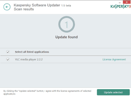 Software Updater With Quick And Full Scan Schedule Scan