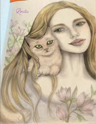 Colored by my 10 years old daughter. Book name: Wild Flower Folk