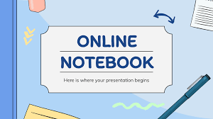 There are several backgrounds for powerpoint presentations that are available by default. Online Notebook Google Slides Theme And Powerpoint Template