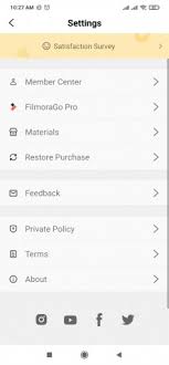 The problem with the free one is that when you export a video, on the corner of the video, you will see a watermark throughout the video. Filmorago V6 3 8 Apk Descargar Para Android Appsgag
