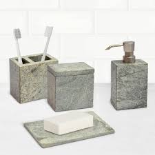 Shop bathroom cabinet & under sink storage at the container store. Natural Stone Bathroom Accessories Target
