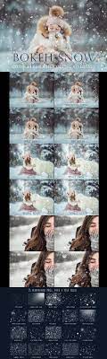 Bokeh Snow Overlays Snow Overlay Overlays Winter Images