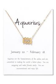 Welcome to surat diamond jewellery: Aquarius Zodiac Gold Necklace Three Wild Horses