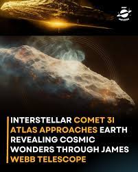 Hold on tight Earthlings A cosmic traveler is heading toward us and it's not just any comet it's 3I ATLAS the third known interstellar visitor in our solar system Discovered recently this