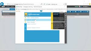 Finding Your Ebook In Sam Cengage Youtube