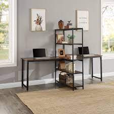 Inbox Zero Home Office Two Person Reversible Desk Wayfair Your home office desk is going to be an important piece of furniture that you'll be spending a lot of time with.