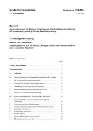 Eine provision vom händler, z.b. Abschlussbericht Zum Ta Projekt Analyse Dip Deutscher