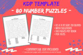 All of them were independently selected by our editors. 80 Number Search Puzzles Book Interior Grafico Por Tomboy Designs Creative Fabrica