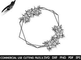 Free Free 255 Hexagon Flower Frame Svg SVG PNG EPS DXF File