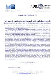 Norme Sull Attivita Sportiva Non Agonistica E Agonistica