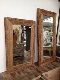 Spiegel Hout In 2020 Rustikale Badezimmer Designs Bauernhaus Dekor Diy Spiegel Holz