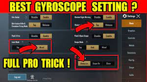 Pubg Mobile Best Gyroscope Pro Player Setting How To Use Gyroscope Controls To Improve Aiming Youtube