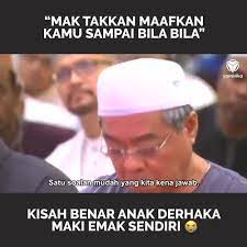 Ibu adalah malaikat penjaga yang diberikan tuhan dalam hidup kita. Yaminika Kisah Anak Derhaka Facebook