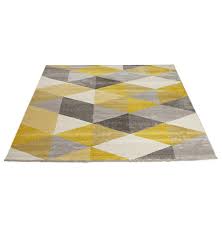 Nos délais de livraison sont exceptionnellement allongés. Tapis Design Grafik Grand Tapis De Salon Aux Tons Jaunes