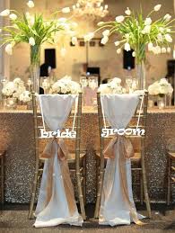 Bride And Groom Chair Sign Wedding Reception Chair Signs Set Etsy In 2020 Wedding Decorations Wedding Chairs Tulip Wedding