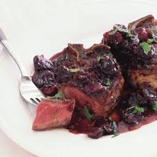 Lamb Chops With Dried Cherries And Port Recipe Epicurious Com In 2020 Lamb Chops Lamb Recipes Dried Cherries