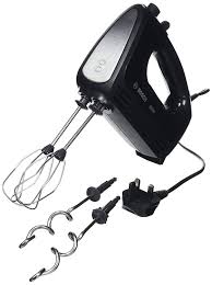 Black And Decker Hand Mixer Attachments Bosch Mfq2420bgb Hand Mixer 400 W Black Stainless Steel Amazon Co Uk Kitchen Home Black Stainless Steel Hand Mixer Bosch