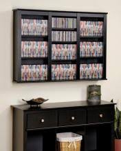 Cd storage unit are very aesthetically pleasing and optimize small spaces for the. Cd Rack Shoppe Dvd Rack Cd Rack Multimedia Rack Wall Mount