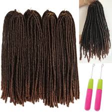2020 popular 1 trends in hair extensions & wigs, home & garden, apparel accessories with crochet braid soft dread and 1. 20inch Soft Dreadlocks Crochet Braids Jumbo Hairstyle Synthetic Faux Locs Braiding Hair Extensions Buy From 8 On Joom E Commerce Platform