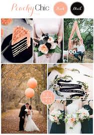 Peachy Chic A Rustic Peach And Black Inspired Wedding By Request Peach Wedding Colors Peach Wedding Wedding Colors