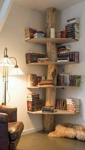 Natural Wood Bookcase Muebles Para Casa Diseno De Estanteria Decoracion De La Habitacion