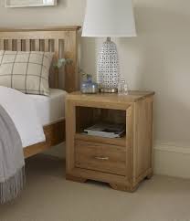 Up to 70% off top furniture. Bevel Bedside Table In Natural Solid Oak Oak Furniture Land Oak Bedside Tables Bedside Table Quality Living Room Furniture