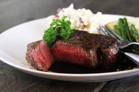 My Life As A Mrs Porcini Rubbed Filet Mignon With Aged Balsamic