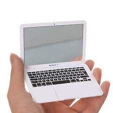 Brand Other Type Cosmetic Mirror Theme Personal Washing Cleaning Care Whether Light Not Illuminated Frame Ma Apple Notebook Portable Mirror Mini Laptop