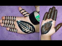 Cello Tape Latest Leaf Style Tutorial Henna Mehndi Art Easy Cello Tape Design Bharva Style 2020 Youtube In 2020 Henna Designs Hand New Mehndi Designs Wrist Henna