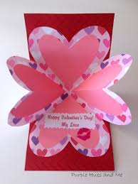 In this video, you will learn how to make pop up heart card. Purple Hues And Me Folding Pop Up Valentine Card
