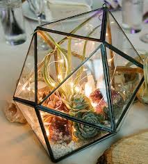 Faceted Terrarium Wedding Centerpiece Photo Nbsp Katherine O Brien Terrarium Wedding Terrarium Wedding Centerpiece Succulent Wedding Centerpieces