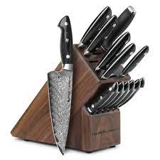 Selecting the best kitchen knife set depends on several factors, including your budget, how you cook, and the amount of space in your kitchen. Shop For Kramer By Zwilling Stainless Damascus 11 To 19 Pc Knife Block Sets At Cutleryandmore Com We Are Kitchen Knives Best Kitchen Knives Knife Set Kitchen