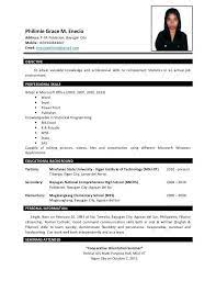 But this is only true to some degree. Resume Sample For Fresh Graduate Excellent Resume P Enecio Of 40 Cool And Elegant Resume Samp Job Resume Samples Sample Resume Cv Resume Sample