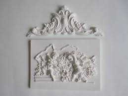 Avec la plaque voiture américaine, prenez la route d'une décoration vintage ! Shabby Chic Francais Pays Cherubins Plaque Murale Decorative Finition Moulage Ebay