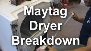 Maytag Dryer - How To Take Apart A Dependable Care Dryer - Youtube
