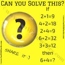 Here you also get many various types and different logic of math picture puzzles questions with answers. Impossible Logic Math Riddle With Answer