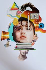 Hi guys this is my latest hand cut collage ' find your own way out '