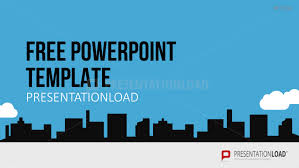 Building powerpoint is suitable also for real estate presentations but. Free Powerpoint Template City Skyline Powerpoint Template Presentationload