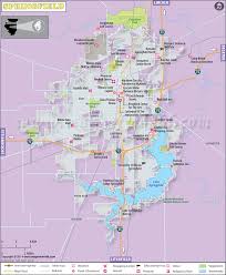 Springfield Map Map Of Springfield Capital Of Illinois