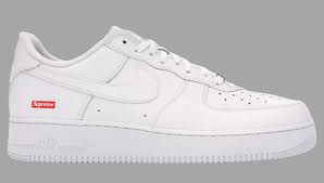 Nike Air Force 1 Low Supreme White In 2020 Nike Air Force Nike Air Nike