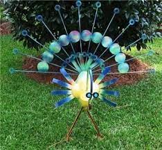 Diy Yard Art Ideas Ideas And Diy Peacock Yard Art Garden Decor Birds Metal Yard Art By Elva Metal Yard Art Metal Garden Art Garden Art