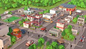 Low Poly City Pack Download 3d Model Low Poly Lab City Cartoon Cartoon Drawings Low Poly